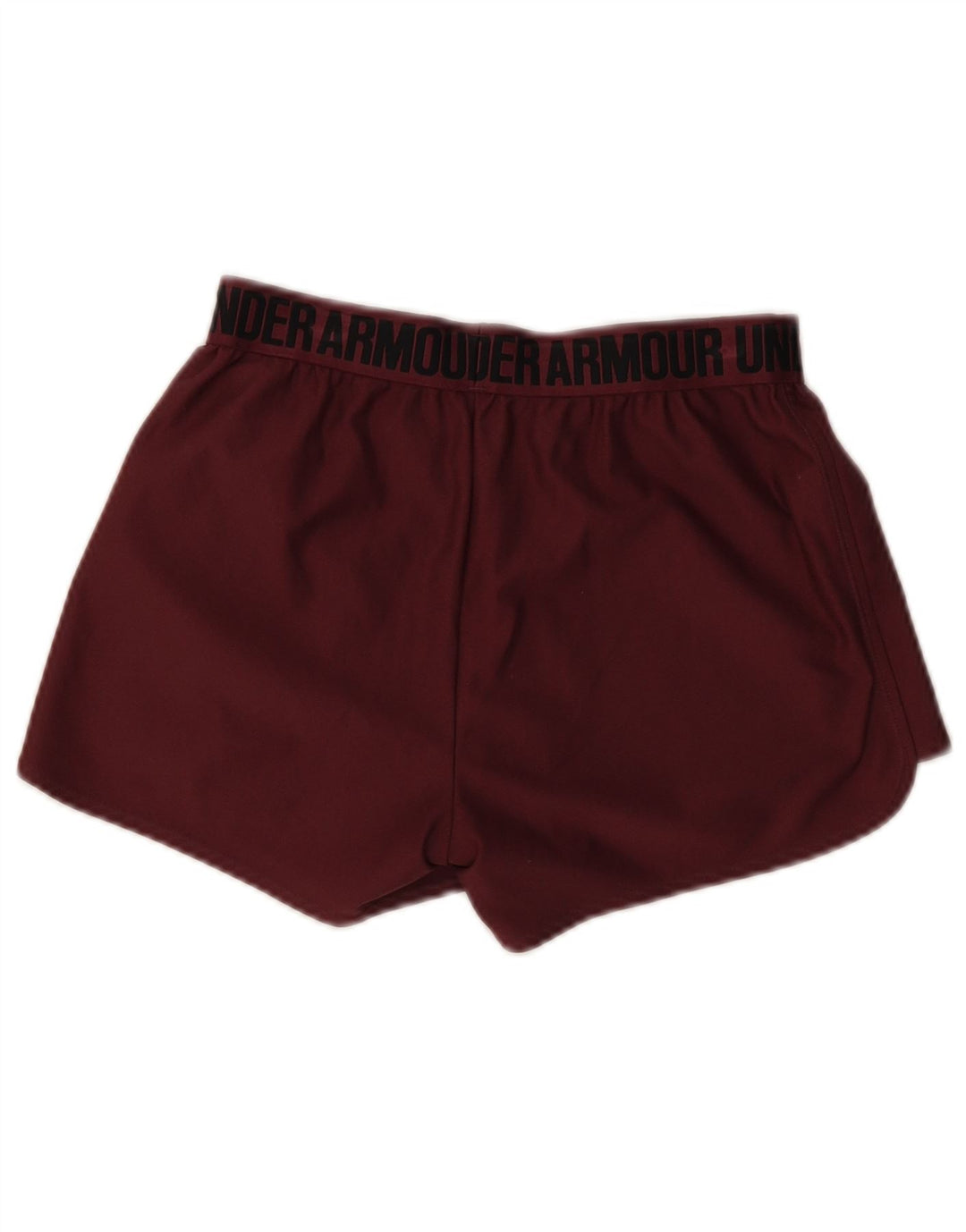 Under Armour Graphic Sports Shorts til kvinder XS Burgundy Polyester