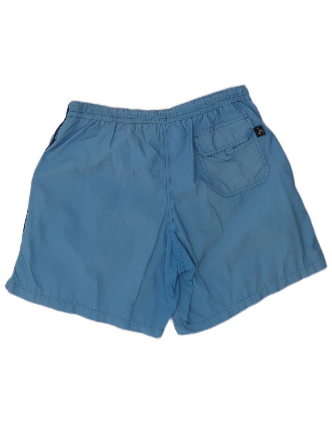 Fay Herre badeshorts store blå polyamid