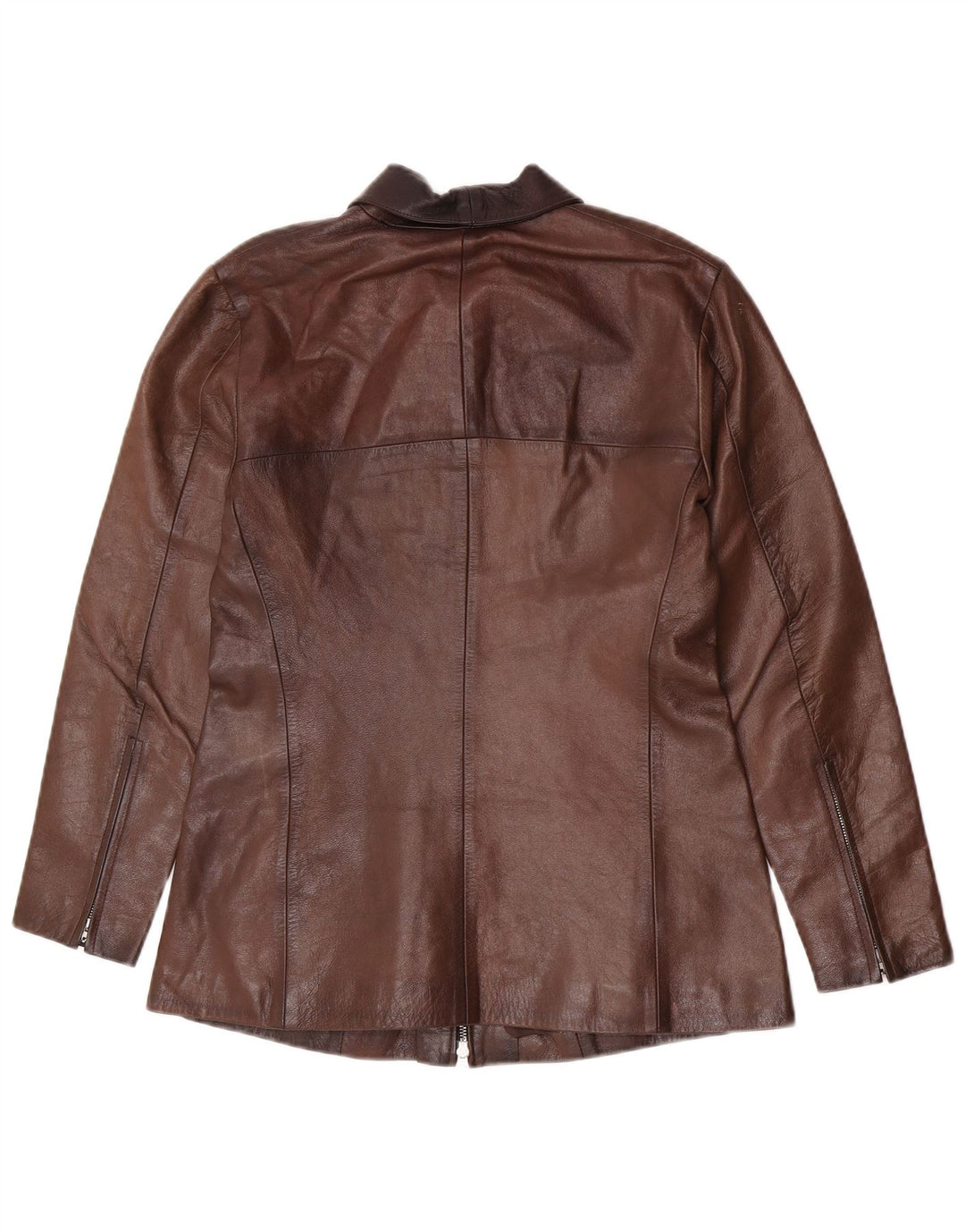 Vintage dame læderjakke UK 14 Large Brown