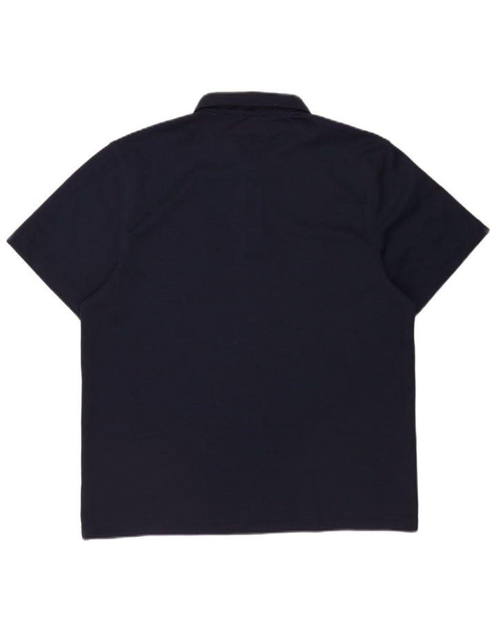 Reebok Poloskjorte til mænd Stor marineblå polyester