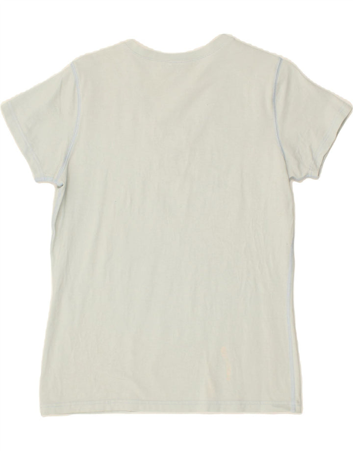 NIKE Womens T-Shirt Top US 12-14 Large Grey Cotton Vintage Nike and Second-Hand Nike from Messina Hembry 