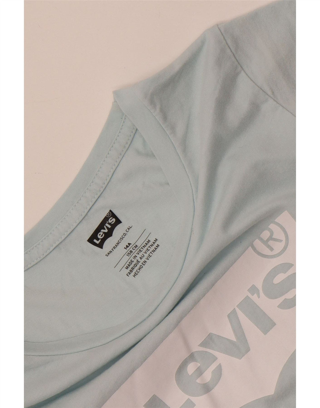 Levi's Girls Grafisk T-Shirt Top 13-14 år Blå