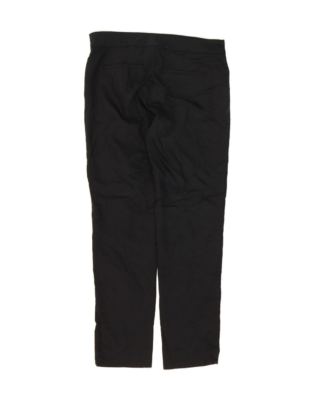 CHAPS Womens Straight Casual Trousers US 6 Medium W30 L29 Black Cotton Vintage Chaps and Second-Hand Chaps from Messina Hembry 