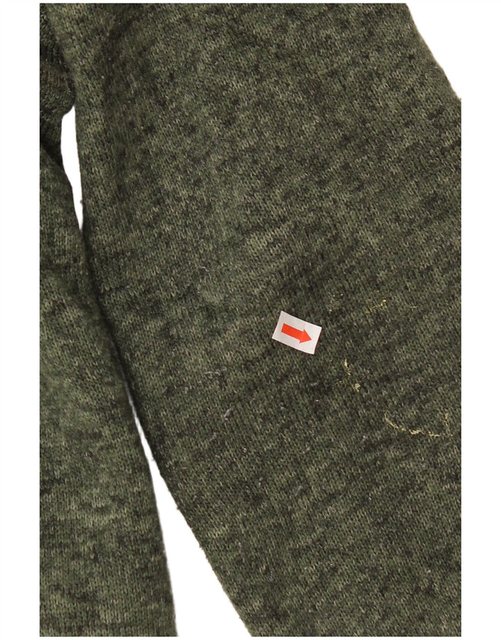 Mountain Warehouse Herre træningsdragt Topjakke Stor Khaki Flecked Polyester