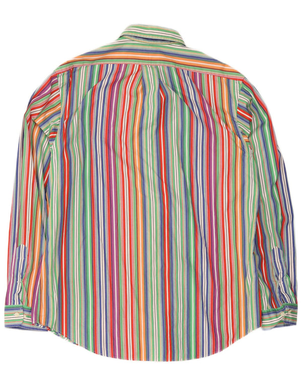 Polo Ralph Lauren Herre Custom Fit skjorte størrelse 17 43 XL Flerfarvet stribet