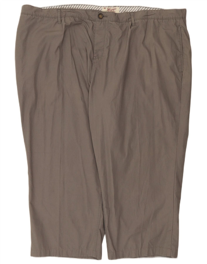 Penguin Herre Cropped Trousers W54 L25 Grå Bomuld