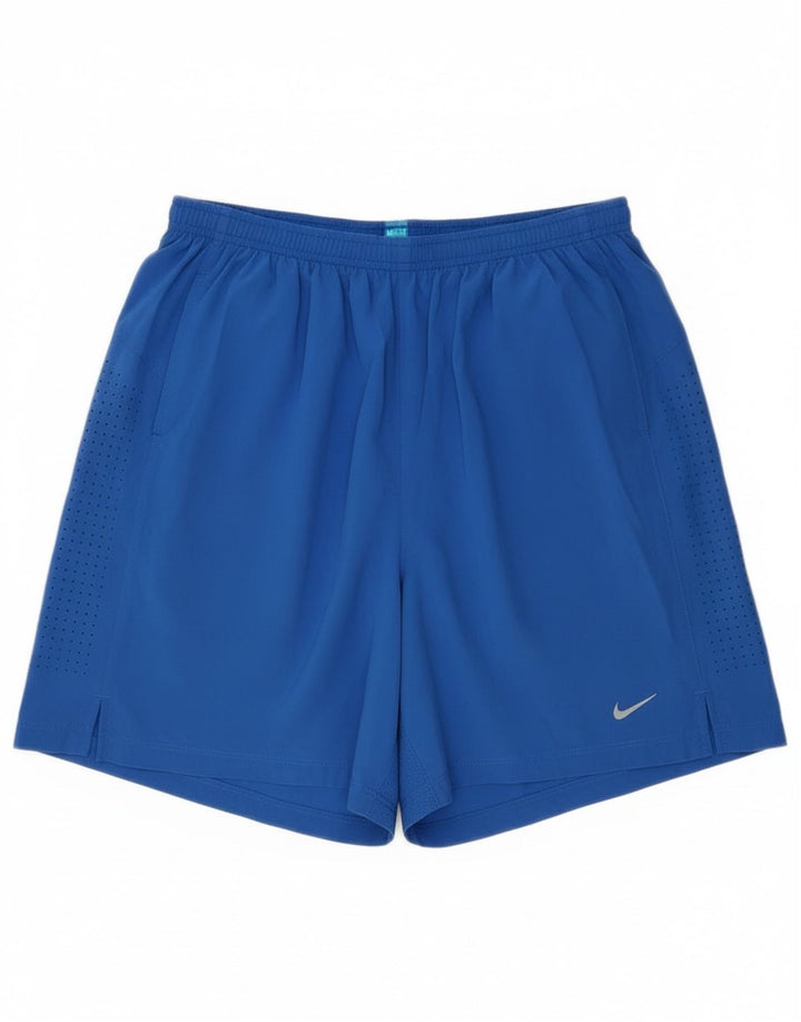 Nike Herre Dri Fit Sportshorts Medium Blue