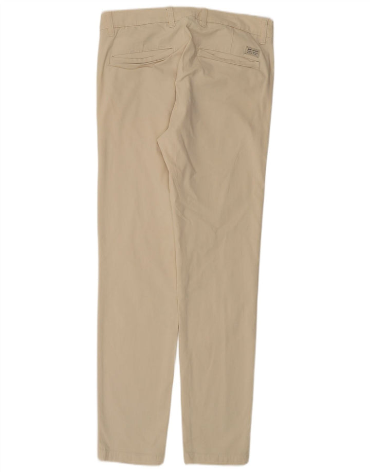 Zara Herre Slim Chino Bukser EU 40 Medium W31 L30 Beige