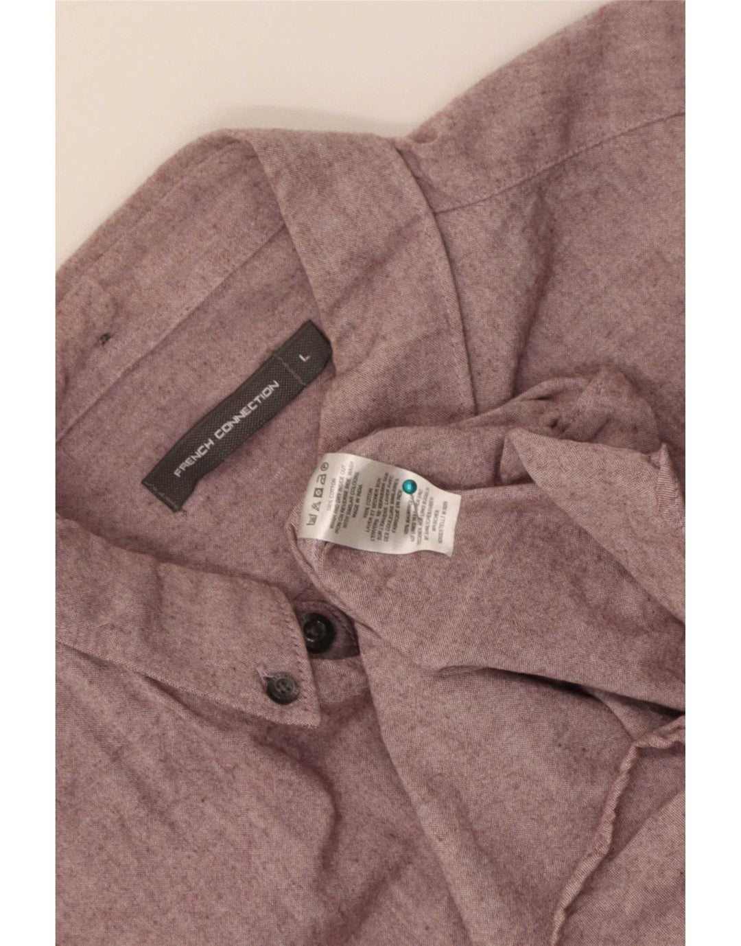 French Connection Herreskjorte Stor Pink Bomuld
