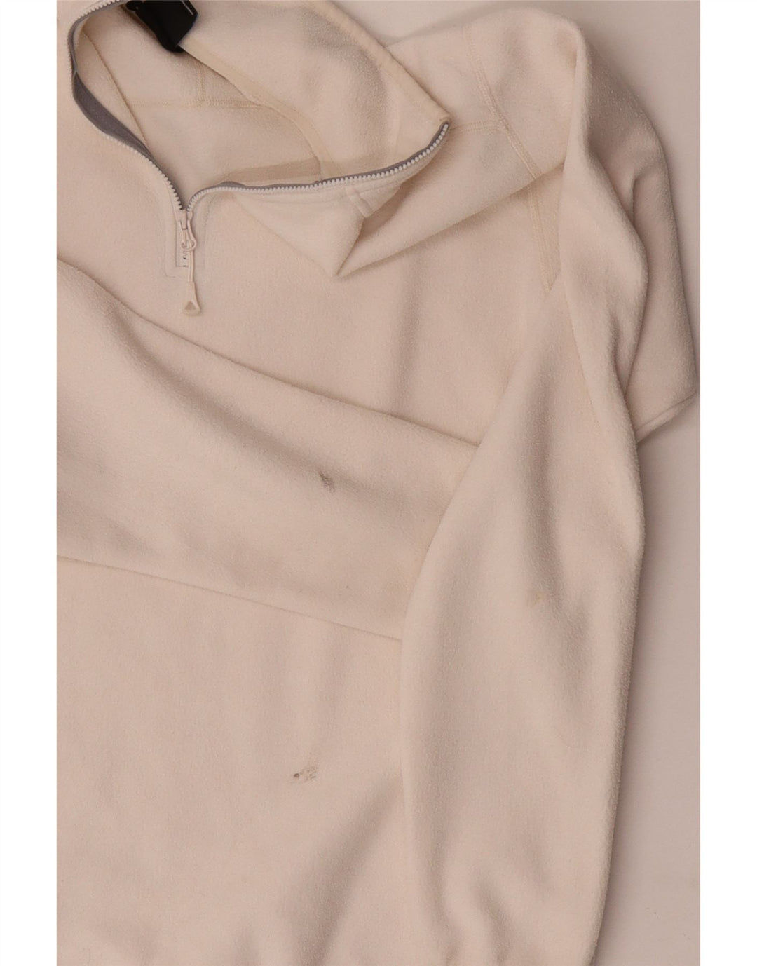 The North Face Herre lynlåshals Fleece Jumper Medium White Polyester