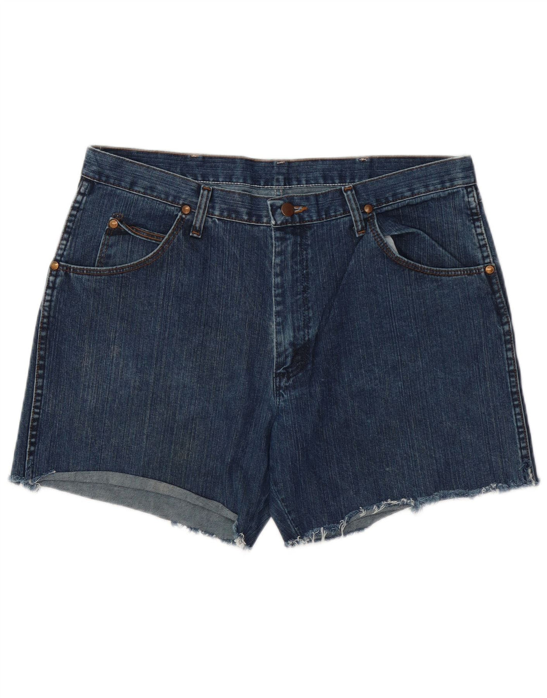 Wrangler Denim Shorts til mænd W36 Large Blue Bomuld