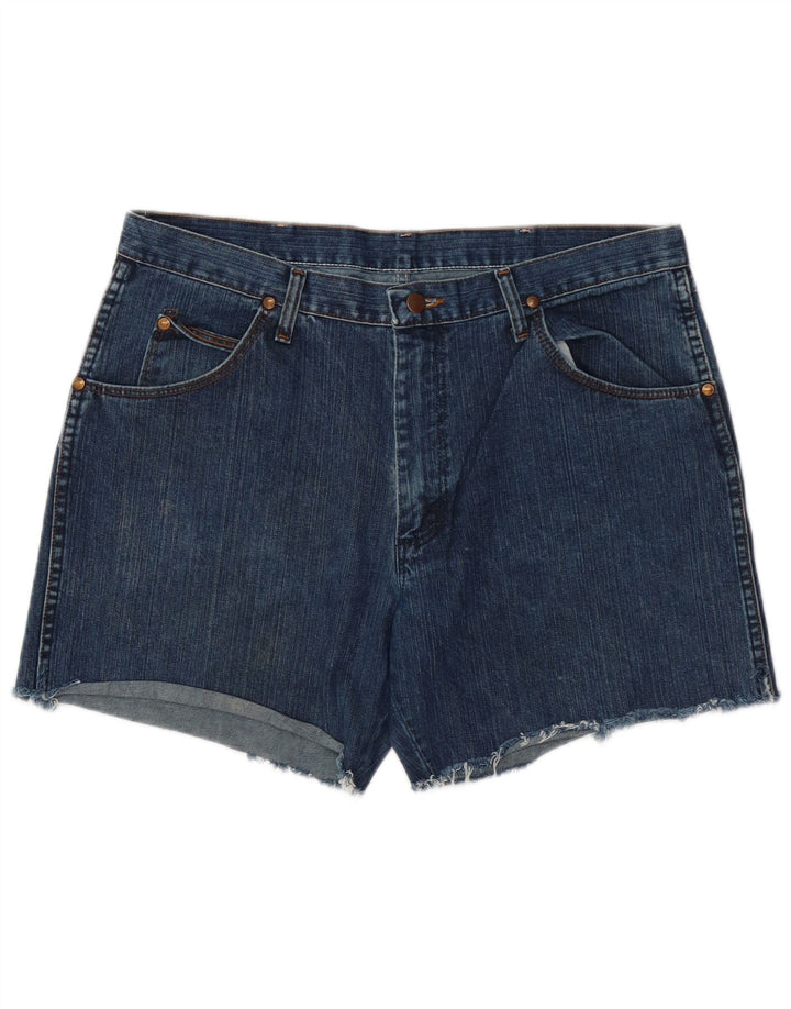Wrangler Denim Shorts til mænd W36 Large Blue Bomuld