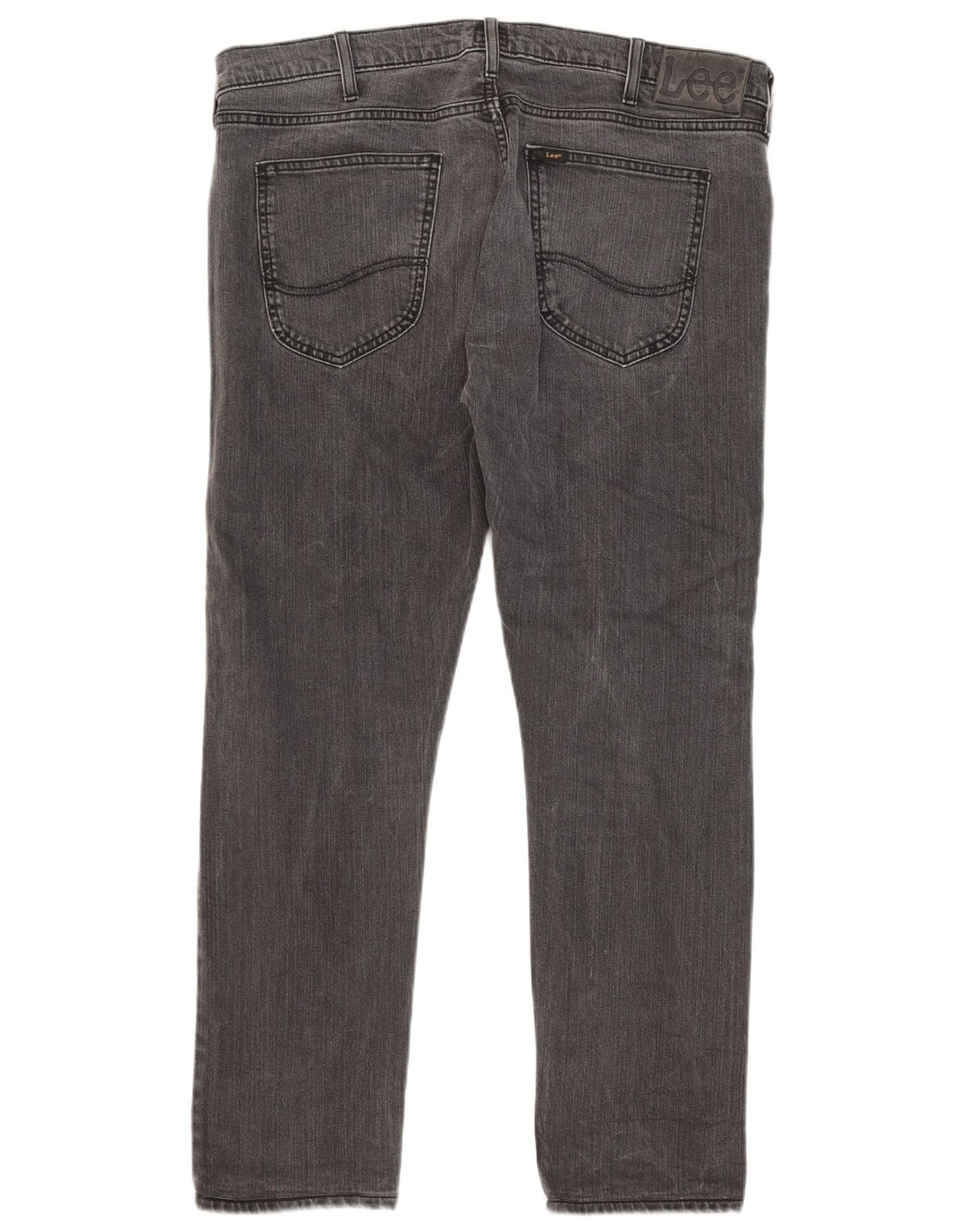 Lee Herre Luke Slim Jeans W36 L28 Grå Bomuld