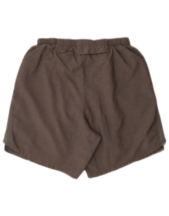 Nike Herre Dri Fit Sportshorts Små Grå Polyester