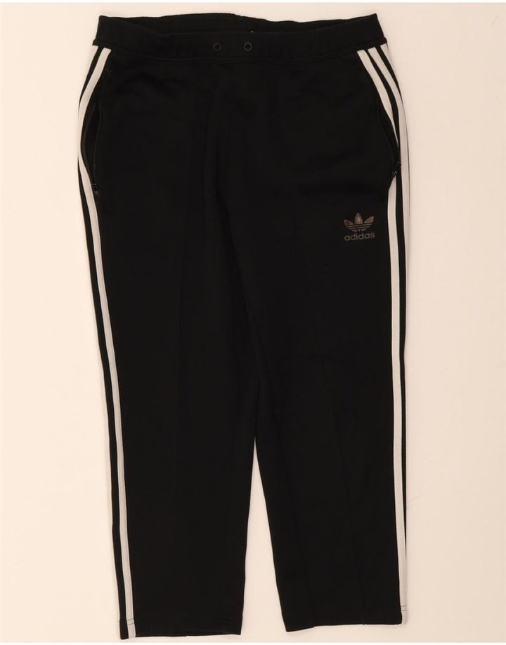 ADIDAS Mens Tracksuit Trousers Small  Black Polyester Vintage Adidas and Second-Hand Adidas from Messina Hembry 