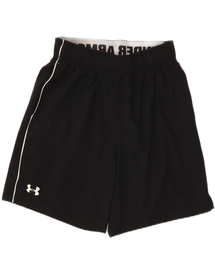 UNDER ARMOUR Herre grafiske sportsshorts Medium Sort Polyester