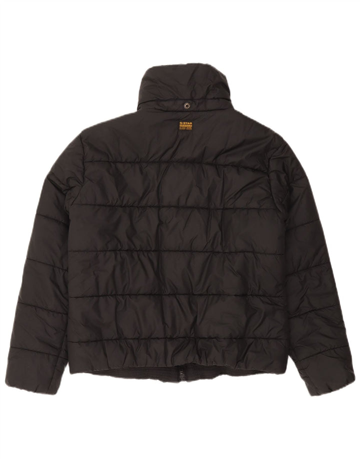 G-Star Dame Polstret Jakke UK 16 Stor Sort Polyester