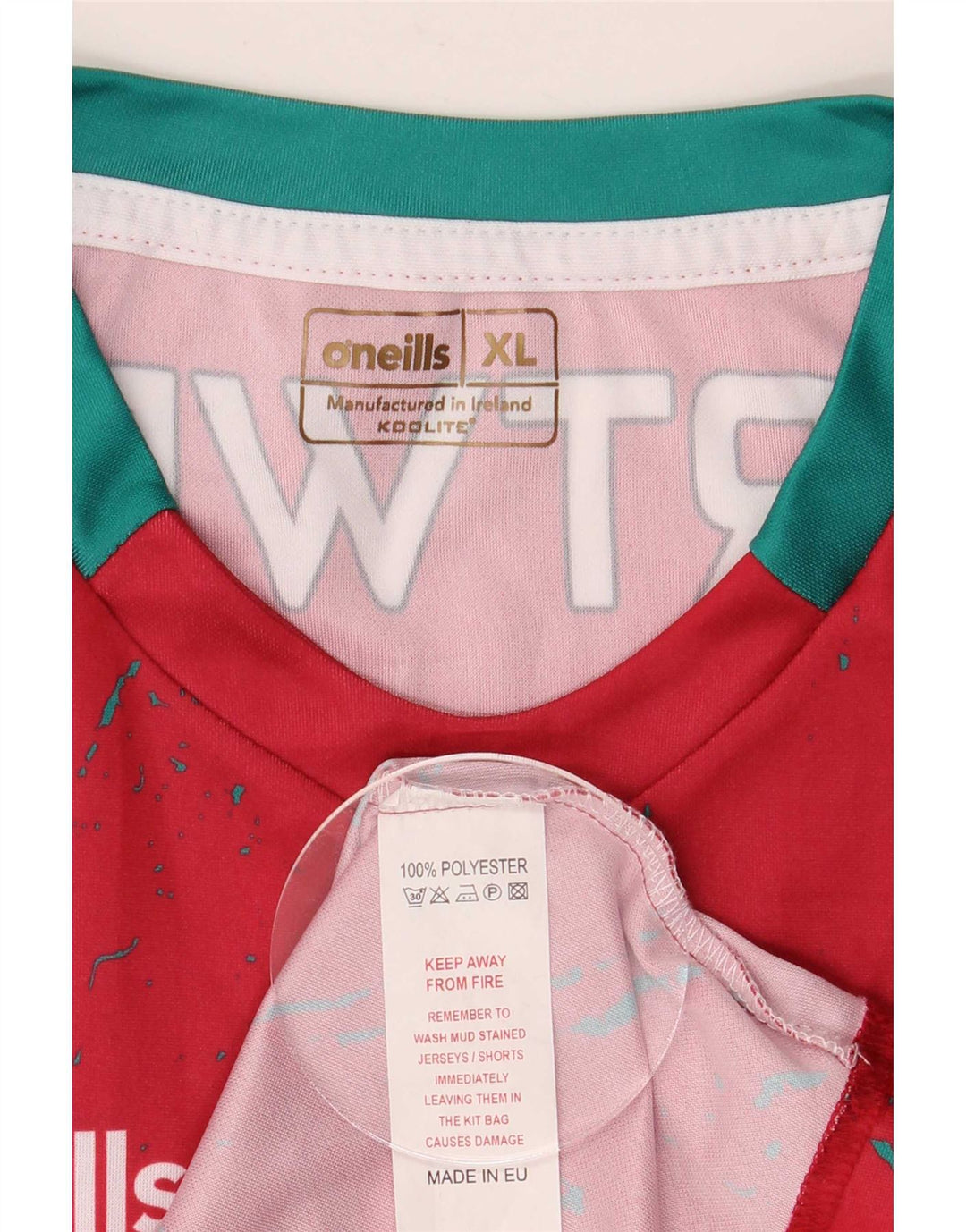 O'Neills herre grafisk vest top XL rød stribet polyester