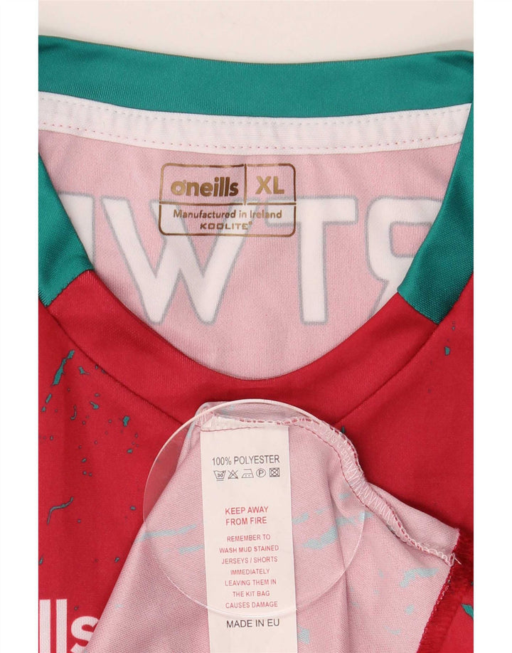 O'Neills herre grafisk vest top XL rød stribet polyester