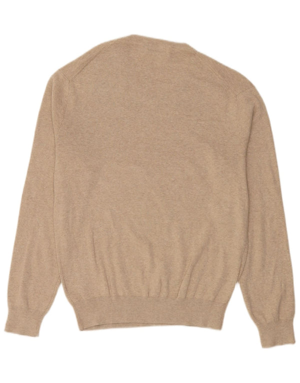 Polo Ralph Lauren Herre V-hals sweater lille beige bomuld