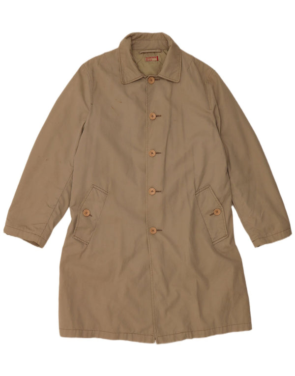 Guess Herre Overfrakke UK 38 Medium Beige Bomuld