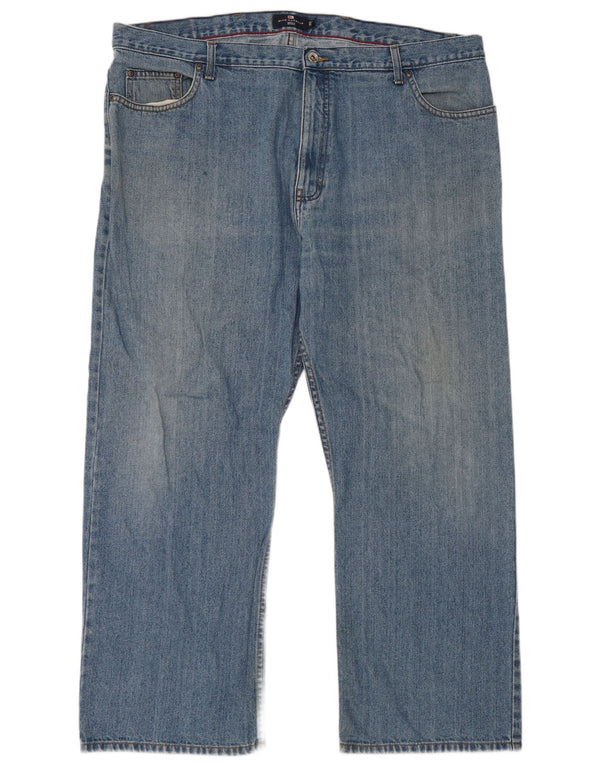 Marks & Spencer Herre Blue Harbor Straight Jeans W44 L29 Bomuld