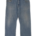 Marks & Spencer Herre Blue Harbor Straight Jeans W44 L29 Bomuld