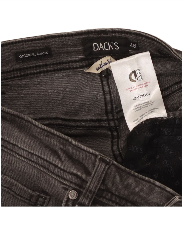 DACK'S Straight Jeans til mænd IT 48 Medium W32 L31 Grå Bomuld