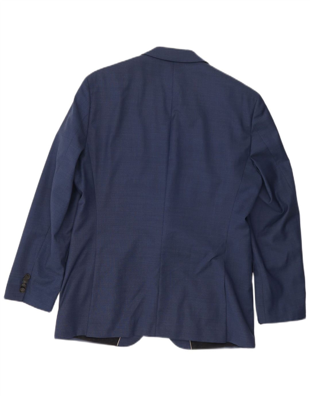 HUGO BOSS Herre 2-knaps blazerjakke EU 50 Large Blue Wool