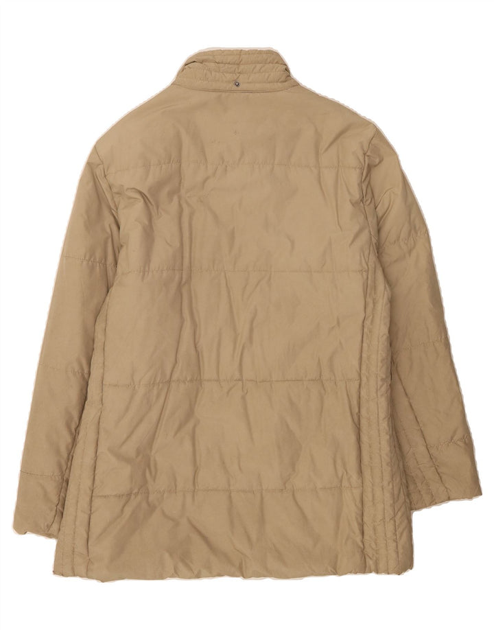 DIADORA Womens Padded Jacket UK 16 Large Beige Polyester Vintage Diadora and Second-Hand Diadora from Messina Hembry 