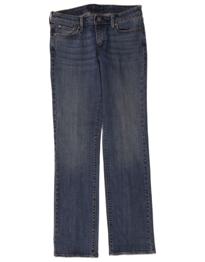 Levi's Dame let kurvede lige jeans US 6 Medium W28 L30 Blå Bomuld