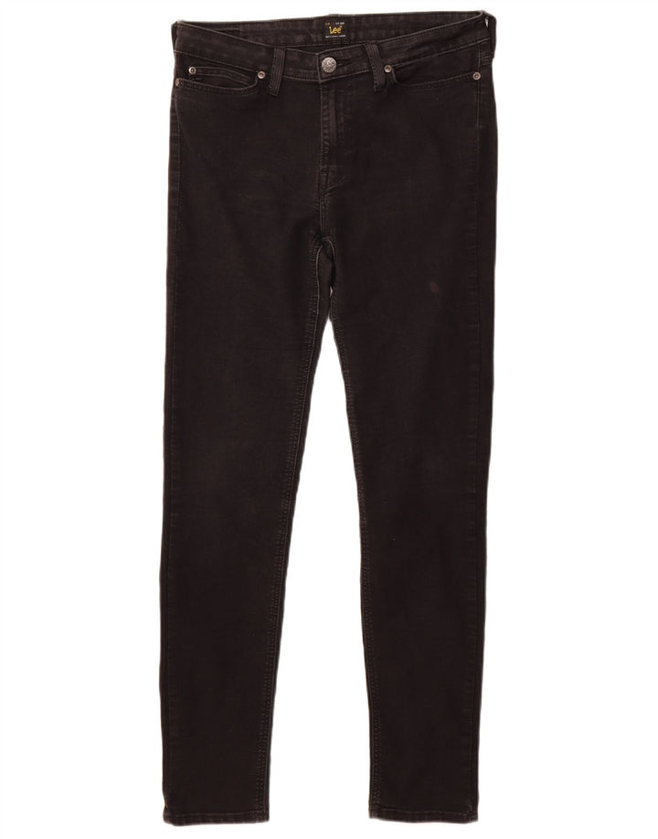 Lee Dame Scarlett Skinny Jeans W32 L29 Sort Bomuld