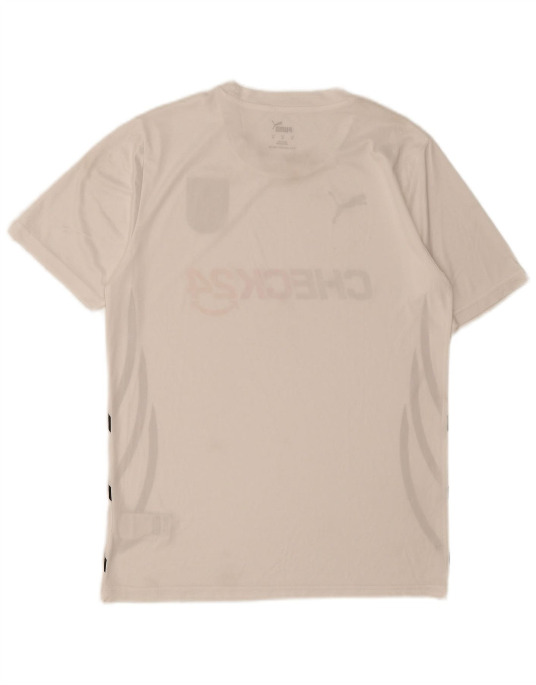 Puma Herre Deutshland Graphic T-Shirt Top Medium White Polyester Sports