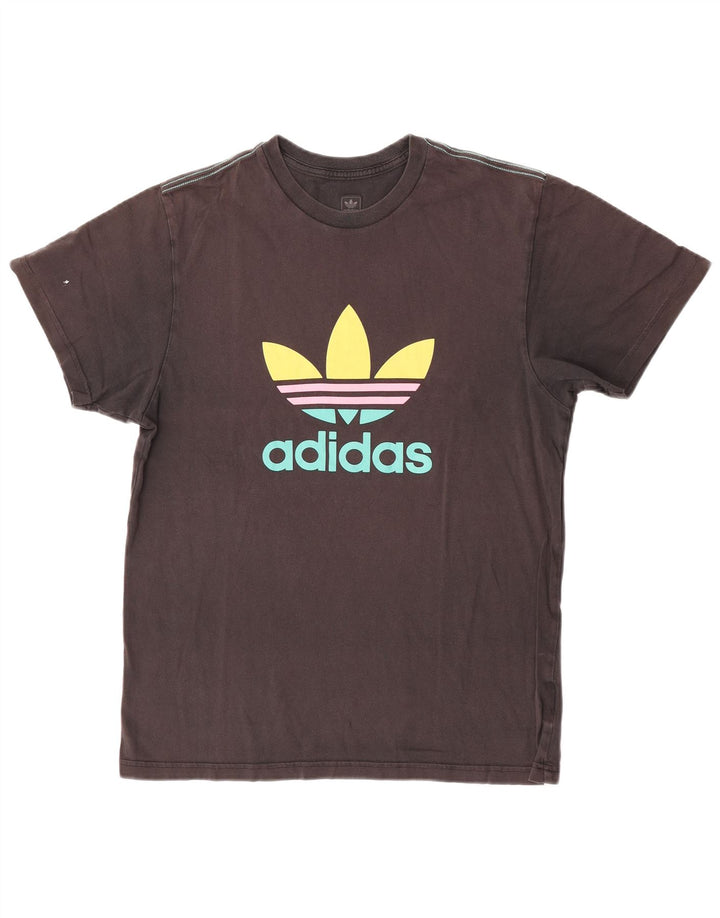 Adidas Grafisk T-shirt til mænd, medium sort