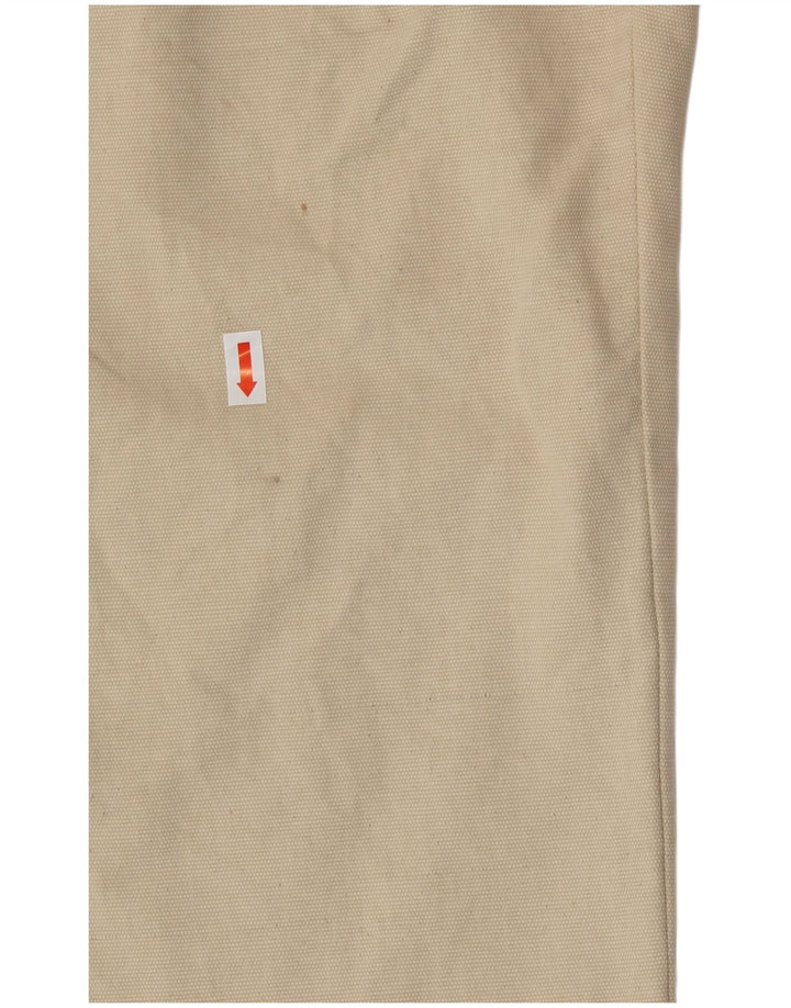 MARINA RINALDI Womens Casual Trousers Size 23 Medium W34 L30 Beige
