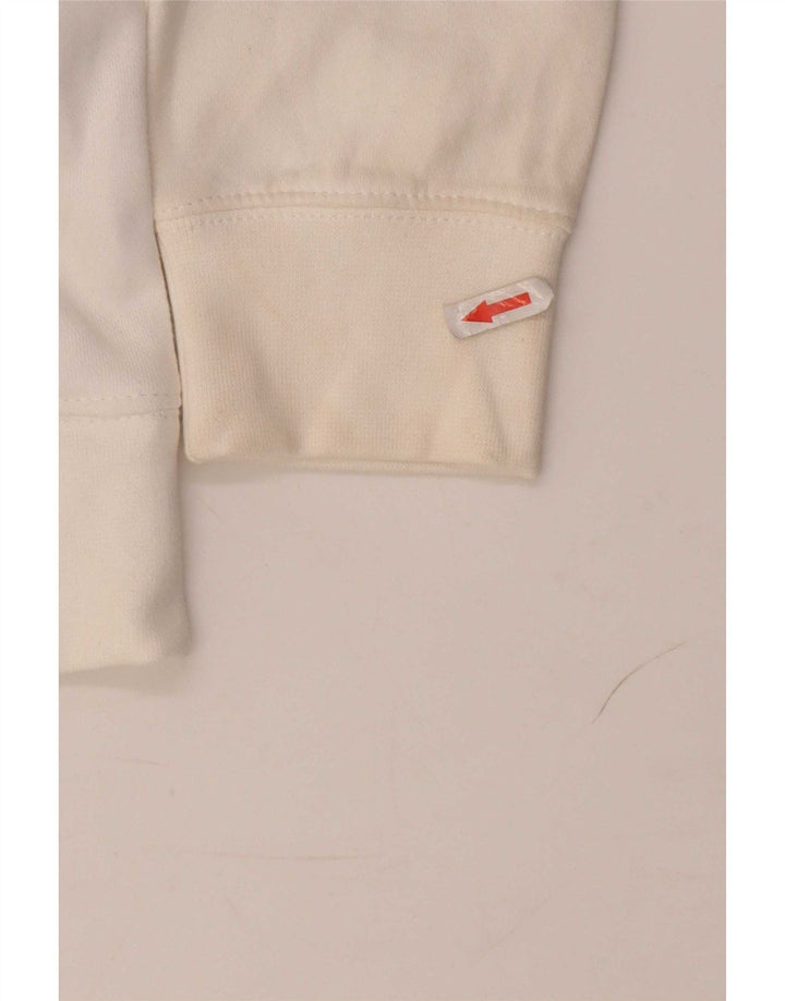 Nike grafisk sweatshirt til mænd, stor hvid bomuld