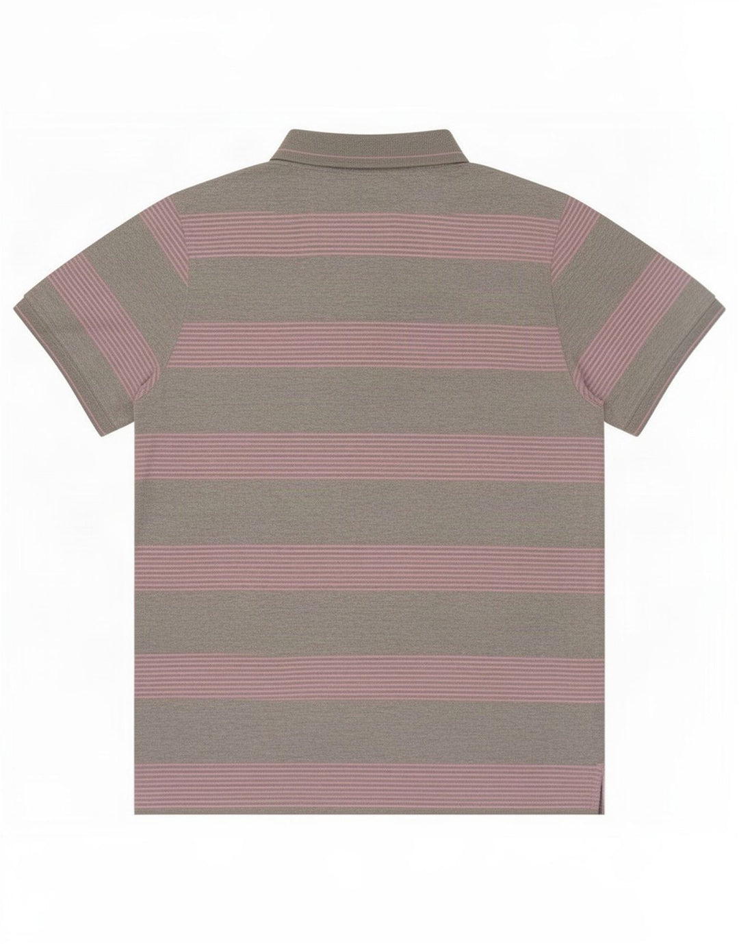 Champion herre poloshirt mellem grå stribet