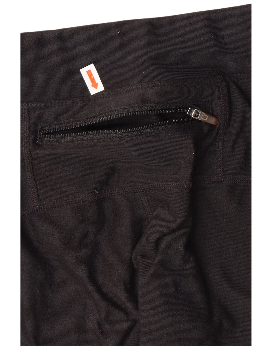 NIKE Dame Leggings UK 10 Lille sort polyester