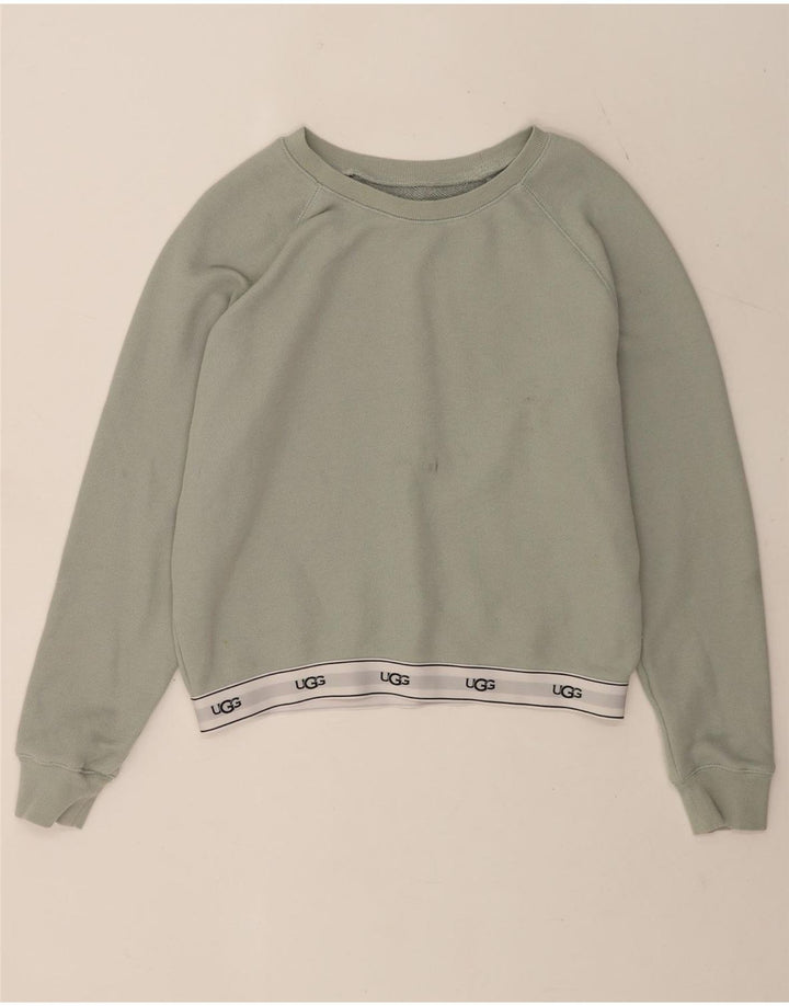 UGG Womens Graphic Oversized fuld træningsdragt UK 14 Medium Green Colourblock