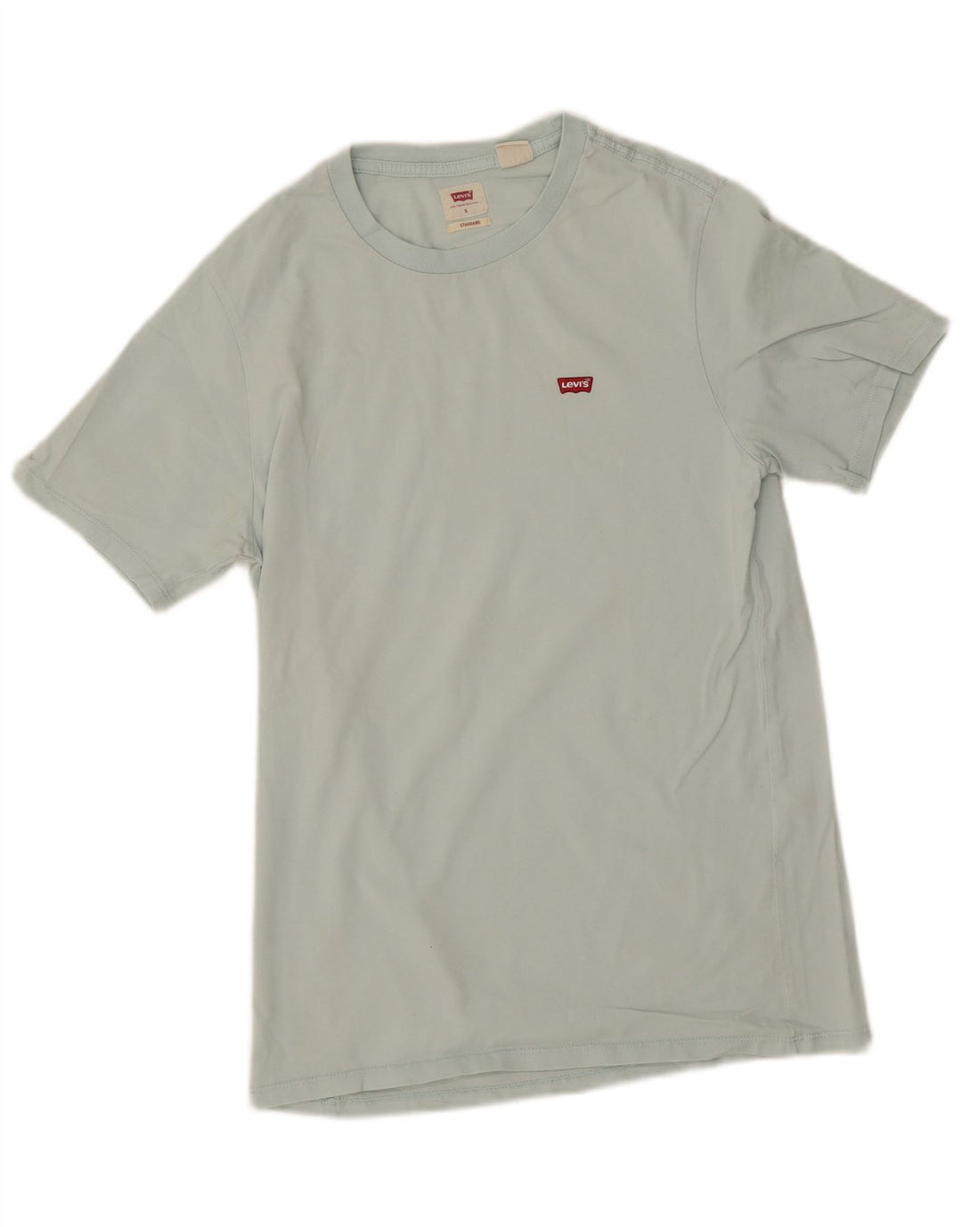 Levi's Herre Standard T-Shirt Top Lille Blå