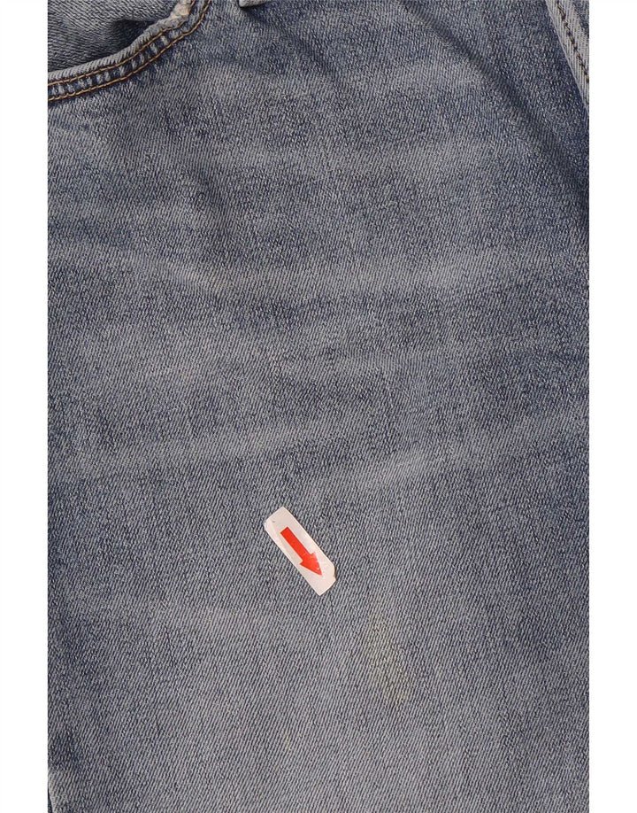 Lee Mens Selvage Stretch Slim Jeans W29 L31 Blå Bomuld