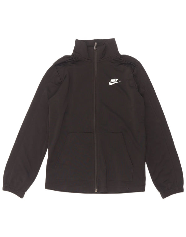 Nike Boys Standard Graphic Træningsdragt Topjakke 12-13 år Stor Sort