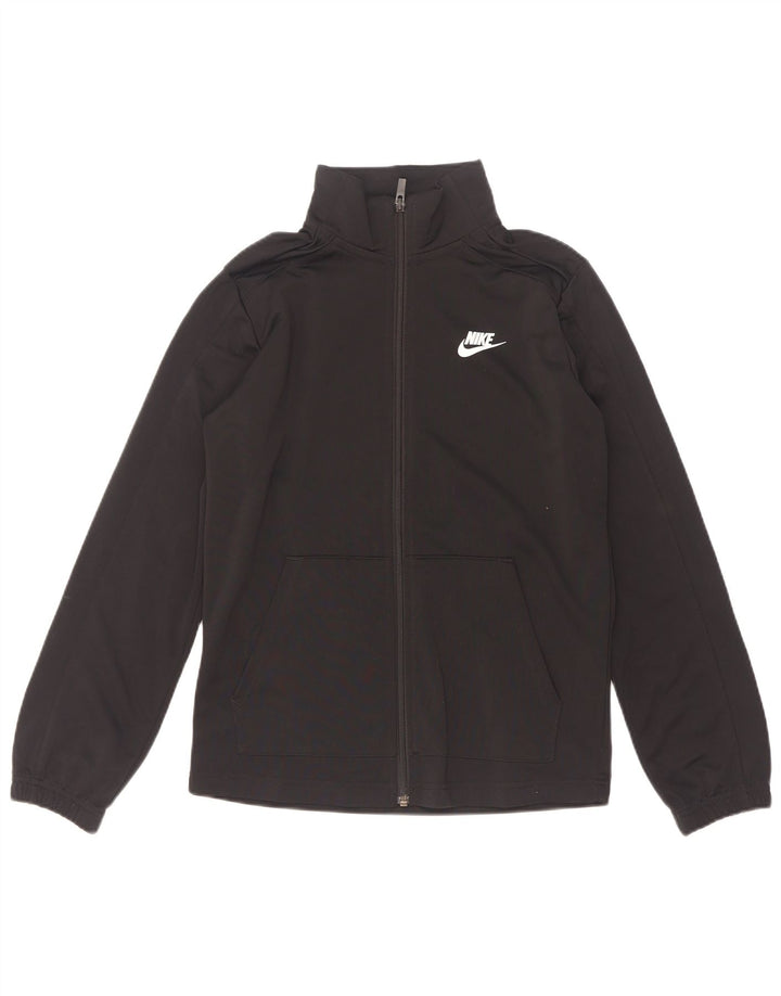 Nike Boys Standard Graphic Træningsdragt Topjakke 12-13 år Stor Sort