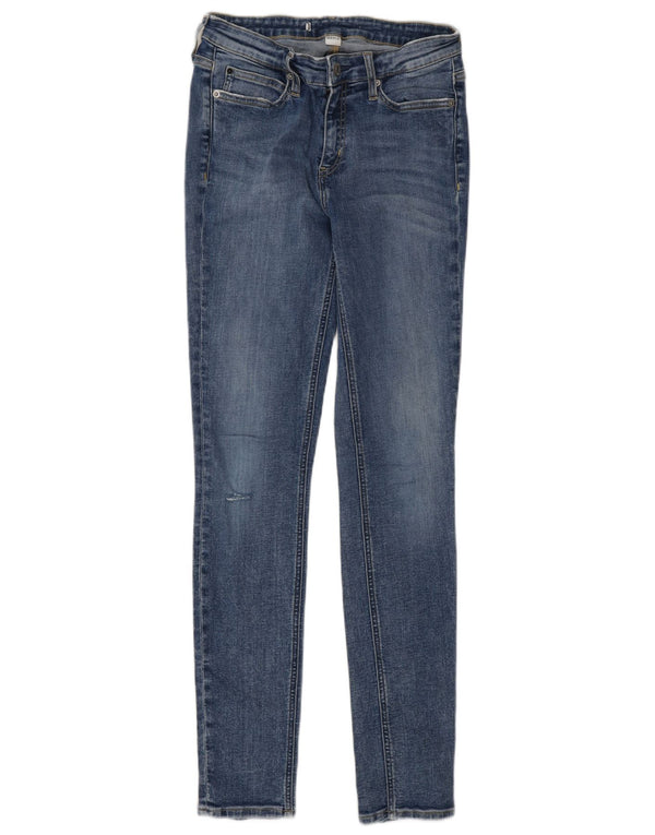 Calvin Klein Dame Skinny Jeans W28 L32 Blå