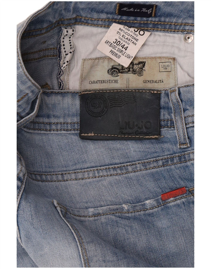 Liu Jo Slim Jeans til mænd W30 L32 blå bomuld