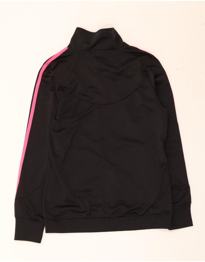 Adidas Pige Træningsdragt Topjakke 14-15 År Sort Polyester