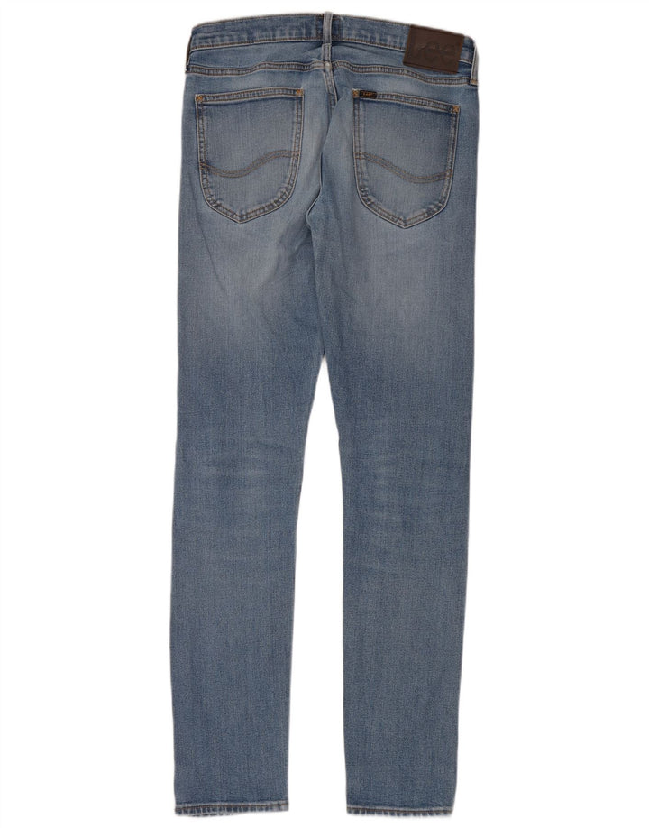Lee Herre Luke Tapered Slim Jeans W31 L34 Blå Bomuld