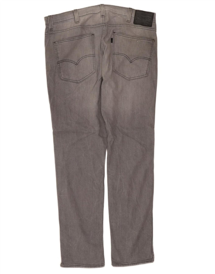 Levi's Herre 511 Slim Jeans W38 L32 Grå Bomuld