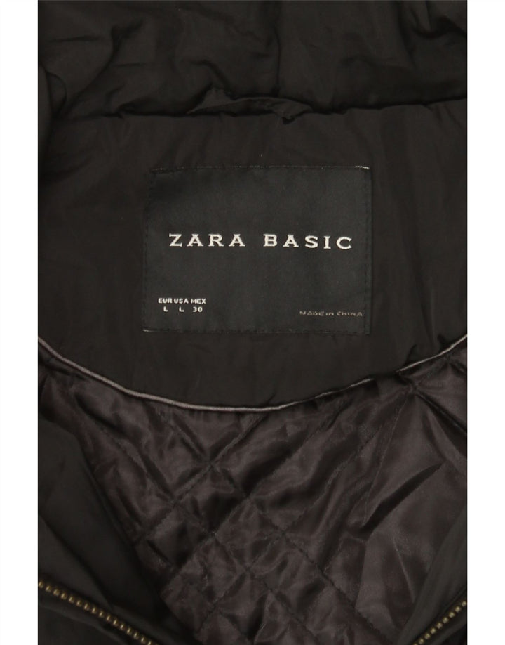 Zara Dame Polstret Jakke UK 14 Large Sort