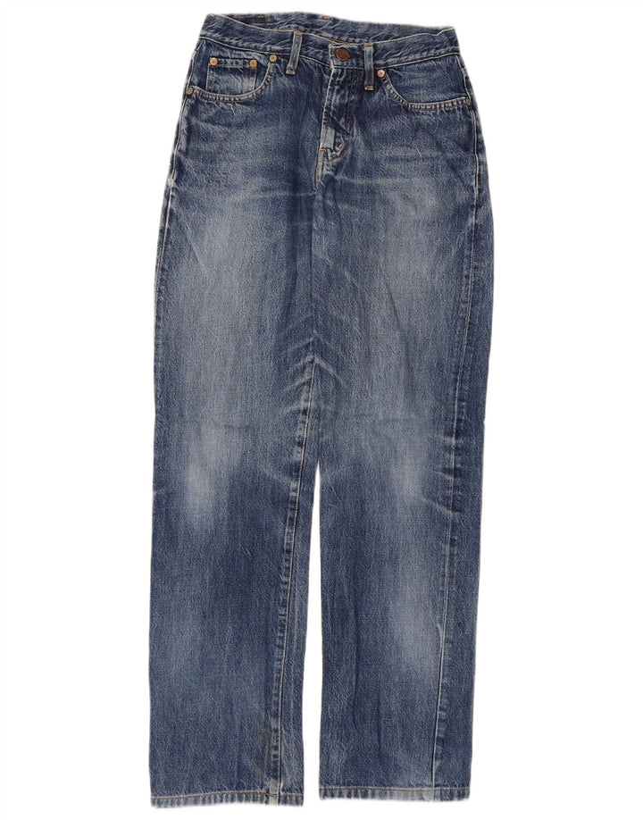 Replay Dame Straight Jeans W28 L32 Blå Bomuld